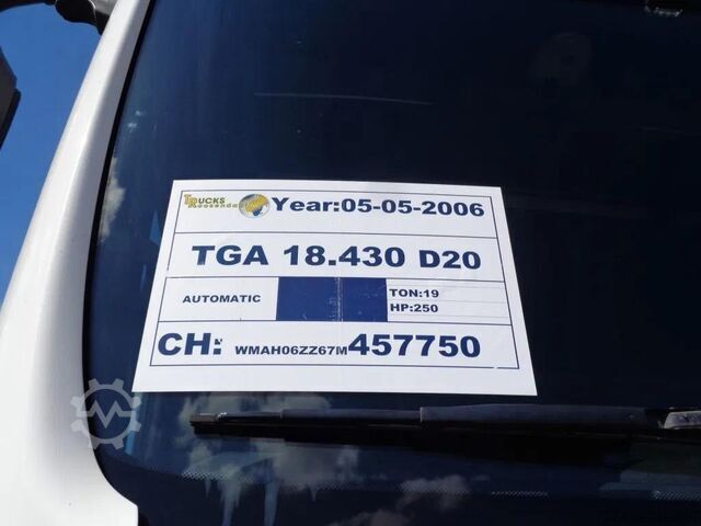 Crane MAN TGA 18.430 Effer 20600 24m + FLYJIB + winch + l...