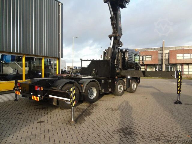 Heavy load MAN TGA 41.430 + HIAB 800 6x + 5x JIB WINCH + 8X4 +...