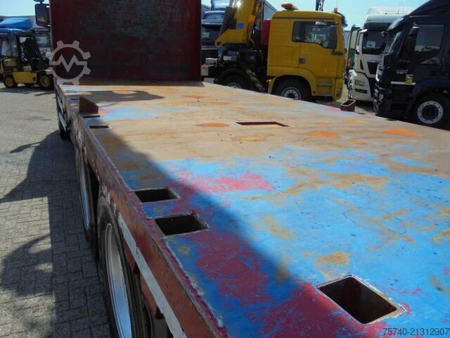 Flatbed Scania R730 V8 + Euro 5 + Loglift 115Z + 6X4