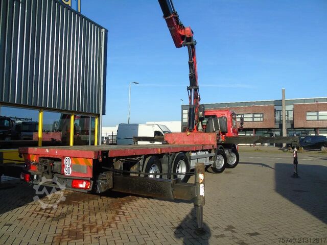 Crane DAF CF 85.510 + FASSI 80TON 6x + 8X2 + EURO 5 + REMOTE