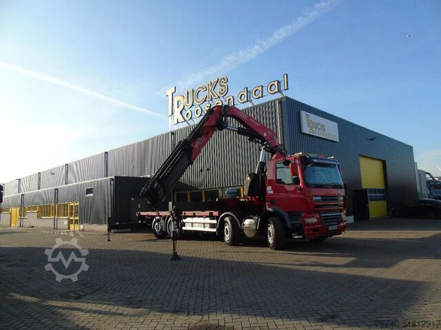 Crane DAF CF 85.510 + FASSI 80TON 6x + 8X2 + EURO 5 + REMOTE