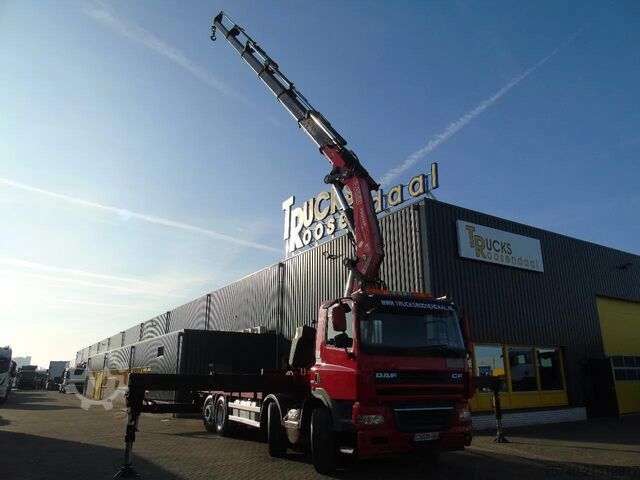 Crane DAF CF 85.510 + FASSI 80TON 6x + 8X2 + EURO 5 + REMOTE