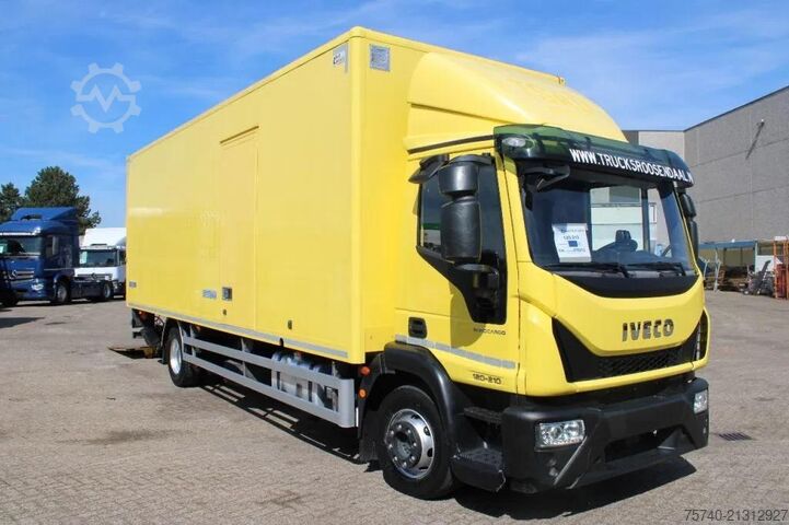 Box body Iveco EuroCargo 120 .210 + Euro 6 + Dhollandia Lift +...