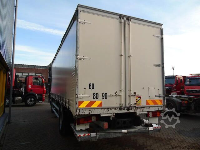 Curtain sided Mercedes-Benz Axor 1829 + euro 5 + lift + manual