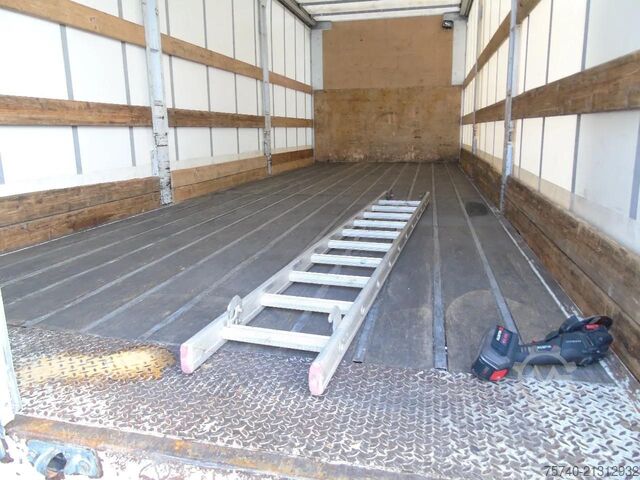 Curtain sided Mercedes-Benz Axor 1829 + euro 5 + lift + manual