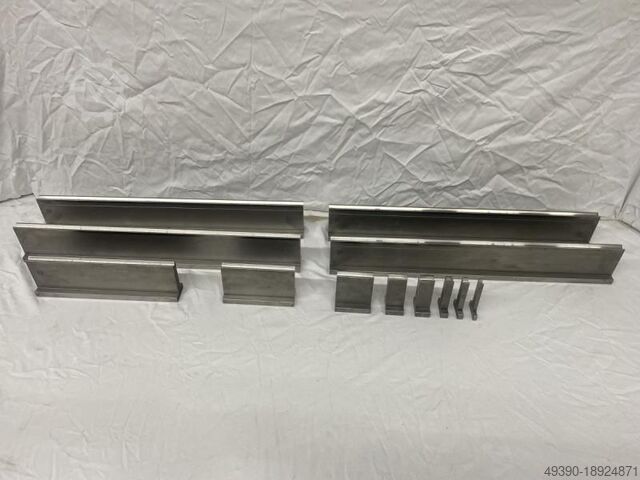 12-piece die block, press brake tool for die bending machine, lower tool, T-die, press brake GEWA 0255/14
