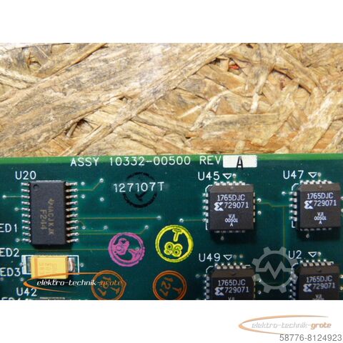 Component Adept VJI ASSY 10332-00500 Rev. A Karte