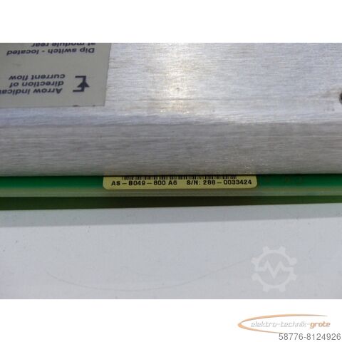 Component  AEG / Schneider Modicon AS-B872-100 800 I/O SN 20032987