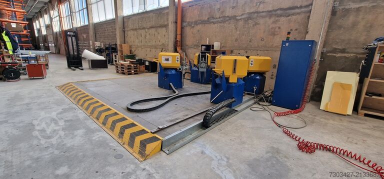 Four-head press Schüco EVM S4