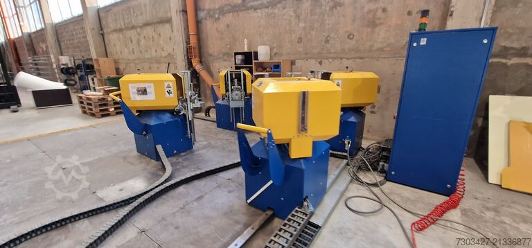 Four-head press Schüco EVM S4