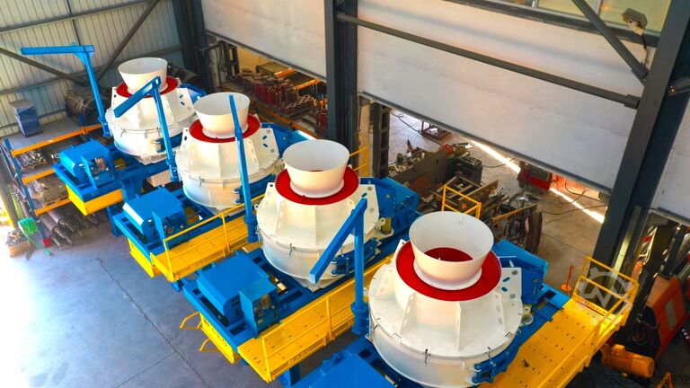 Impact crusher FABO VSI CRUSHER VSI 900 VERTICAL SHAFT IMPACT CRUSHER