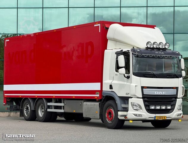 Box truck DAF CF 370 FAN HEIWO BAK DHOLLANDIA 3000 KG. ACHTERS