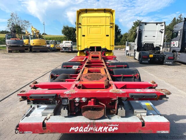 Swap body truck SCANIA R420 / BDF bis 7,45m / 20 Fuß / LBW / Gelenkt