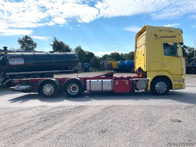 Swap body truck SCANIA R420 / BDF bis 7,45m / 20 Fuß / LBW / Gelenkt