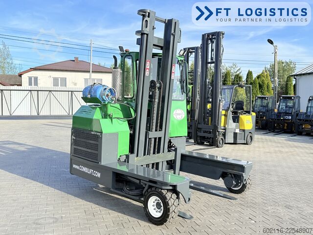 4-way forklift Combilift C4000 GAS DUPLEX 4350 FREE-LIFT POSITION