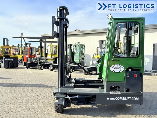 4-way forklift Combilift C4000 GAS DUPLEX 4350 FREE-LIFT POSITION