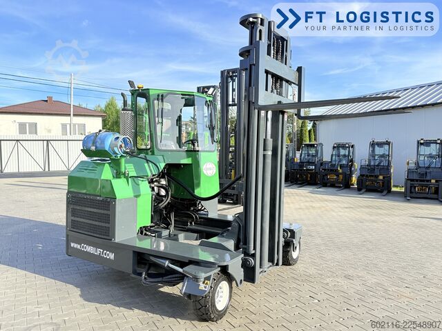 4-way forklift Combilift C4000 GAS DUPLEX 4350 FREE-LIFT POSITION