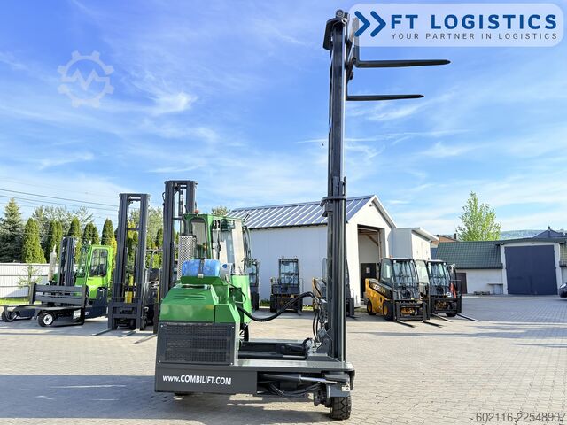 4-way forklift Combilift C4000 GAS DUPLEX 4350 FREE-LIFT POSITION
