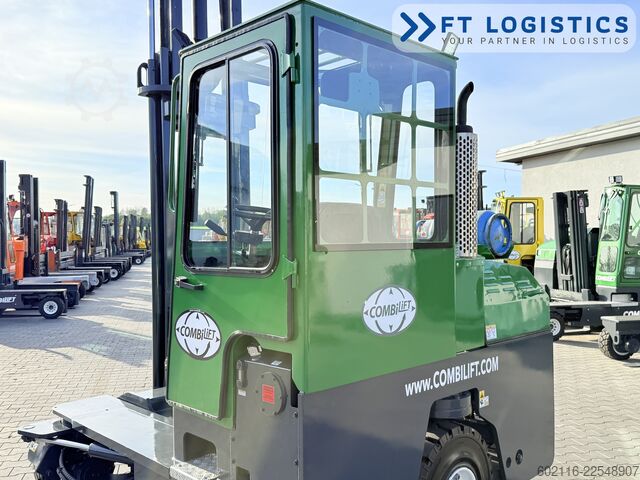 4-way forklift Combilift C4000 GAS DUPLEX 4350 FREE-LIFT POSITION