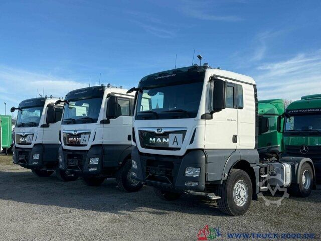 Standard tractor unit MAN TGX 18.470 4x4 H-Drive Kipphydraulik Kühlschrank