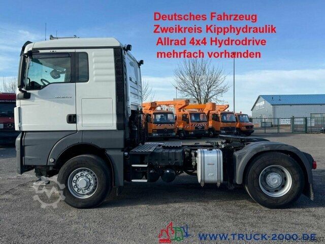 Standard tractor unit MAN TGX 18.470 4x4 H-Drive Kipphydraulik Kühlschrank