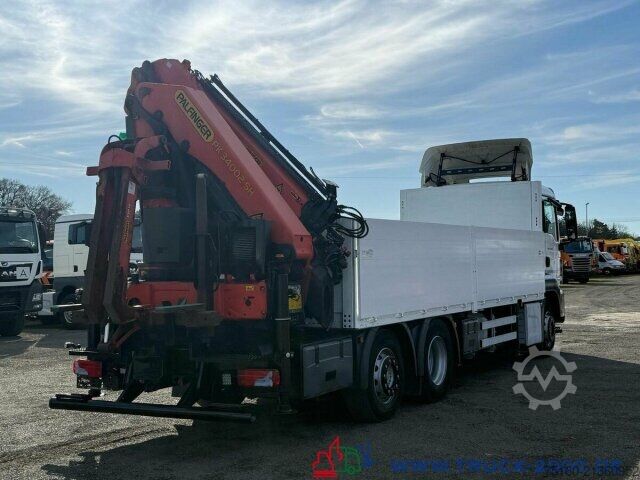 Flatbed truck MAN TGS 26.400 PK 34002SH + Jib 30m - 5+6 SK - FB
