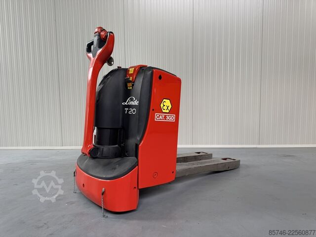 T 20 * DEMO * Atex EX * Proplan 3GD / Z2 & 22 * Kippgabeln * NEUE Batterie !! LINDE T 20 * DEMO * Atex EX * Proplan 3GD / Z2 & 22 * Tilting Forks * NEW battery !!