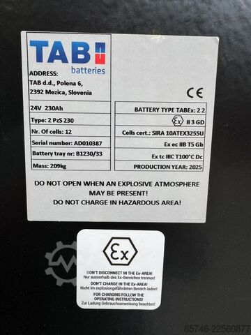 T 20 * DEMO * Atex EX * Proplan 3GD / Z2 & 22 * Kippgabeln * NEUE Batterie !! LINDE T 20 * DEMO * Atex EX * Proplan 3GD / Z2 & 22 * Tilting Forks * NEW battery !!
