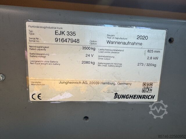 EJK 335 - Speziell!! Trommelgabeln / Streuer!!! JUNGHEINRICH EJK 335 - Special !! Drumforks / Spreader !!!