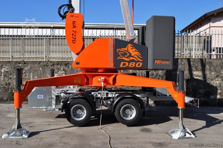 Turmdrehkran / Zimmererkran / Schnellbau FB Gru GA 727D80