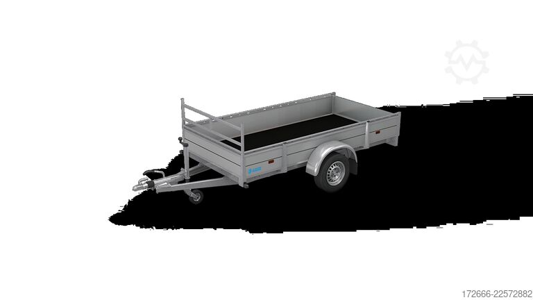  Hapert Trailers HAPERT AZURE L-1 ALUMINIUM 250X150X37CM 1500KG TIEFLADER
