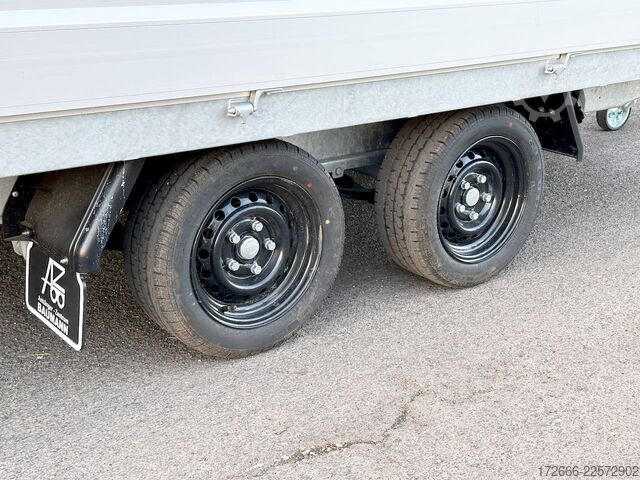 Flatbed trailer Hapert Trailers HAPERT AZURE H-2 405X220X30CM 3500KG HOCHLADER | NFW | PARABELFEDER