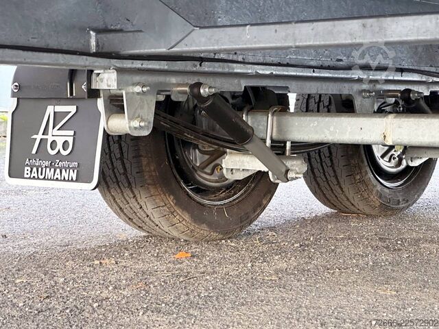 Flatbed trailer Hapert Trailers HAPERT AZURE H-2 405X220X30CM 3500KG HOCHLADER | NFW | PARABELFEDER