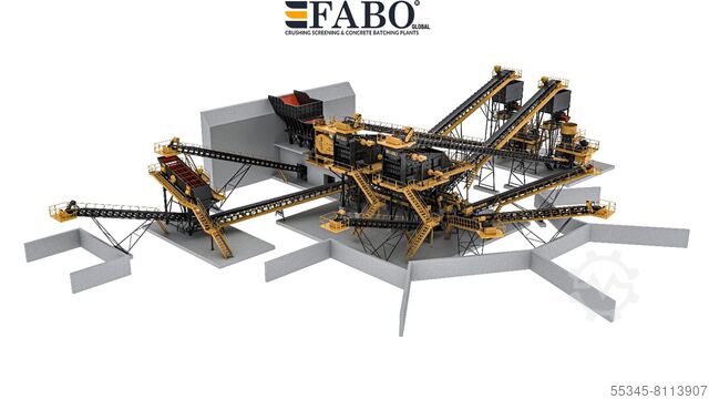 FABO Crushing plant 500 T/H 