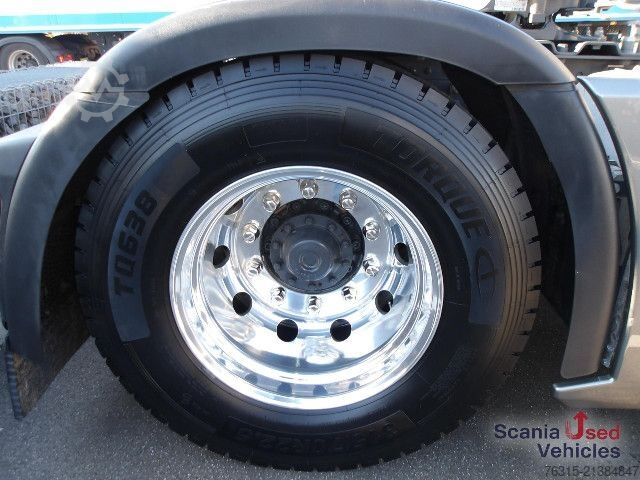 Standard tractor unit Scania S 590 NA - V8 - HIGHLINE - ALCOA - LEATHER - ACC
