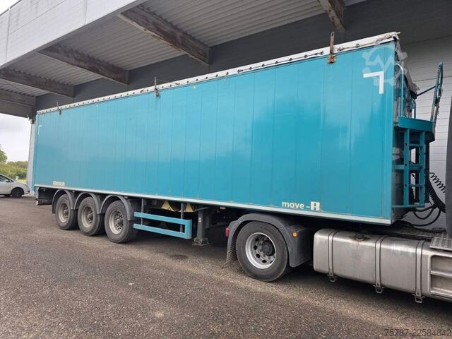Auflieger mit Walkingfloor REISCH 65 cbm Schubboden , BPW trommel, ALCOA LM Felgen