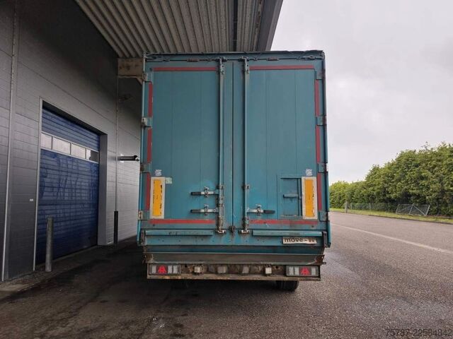 Auflieger mit Walkingfloor REISCH 65 cbm Schubboden , BPW trommel, ALCOA LM Felgen