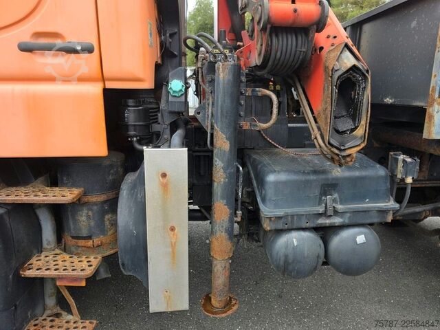 Sonstige UNIMOG U 500 3-Seiten-Kipper mit Kran PK 9501