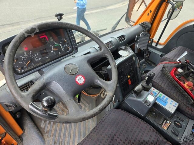 Sonstige UNIMOG U 500 3-Seiten-Kipper mit Kran PK 9501