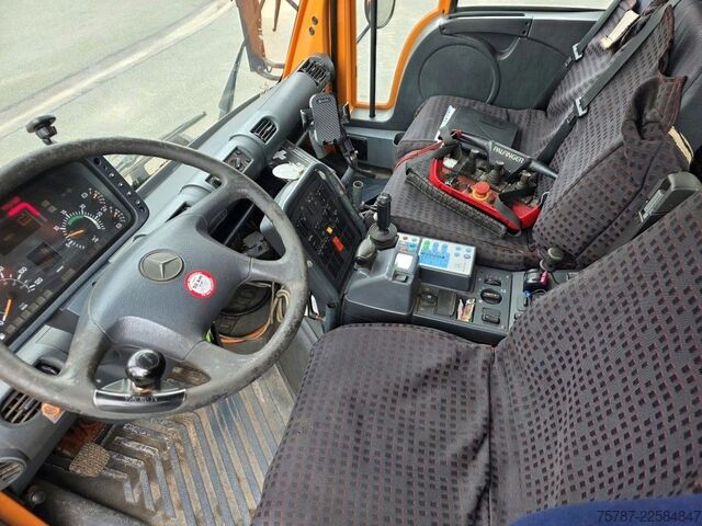 Sonstige UNIMOG U 500 3-Seiten-Kipper mit Kran PK 9501