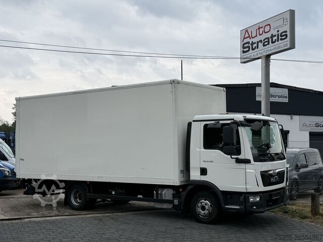 Transporter mit Koffer MAN TGL 8.190 Klima Tempomat Motorbremse 6,05m LBW