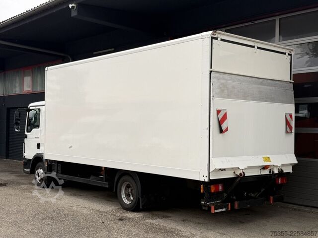 Transporter mit Koffer MAN TGL 8.190 Klima Tempomat Motorbremse 6,05m LBW