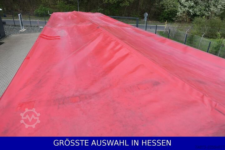 Tipper semitrailer SCHMITZ CARGOBULL Agrar 45m³ kurz+niedrig Türen+Klappe ¤515mtl.