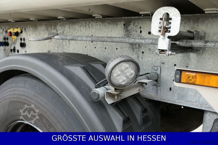Tipper semitrailer SCHMITZ CARGOBULL Agrar 45m³ kurz+niedrig Türen+Klappe ¤515mtl.