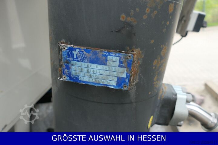 Tipper semitrailer SCHMITZ CARGOBULL Agrar 45m³ kurz+niedrig Türen+Klappe ¤515mtl.