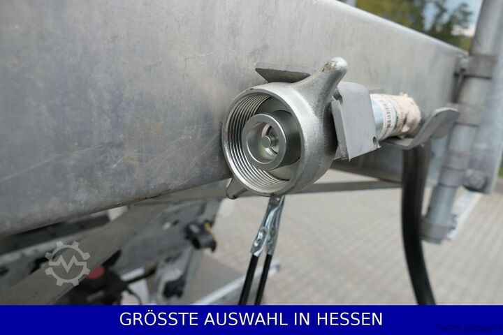 Tipper semitrailer SCHMITZ CARGOBULL Agrar 45m³ kurz+niedrig Türen+Klappe ¤515mtl.