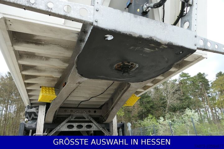 Tipper semitrailer SCHMITZ CARGOBULL Agrar 45m³ kurz+niedrig Türen+Klappe ¤515mtl.