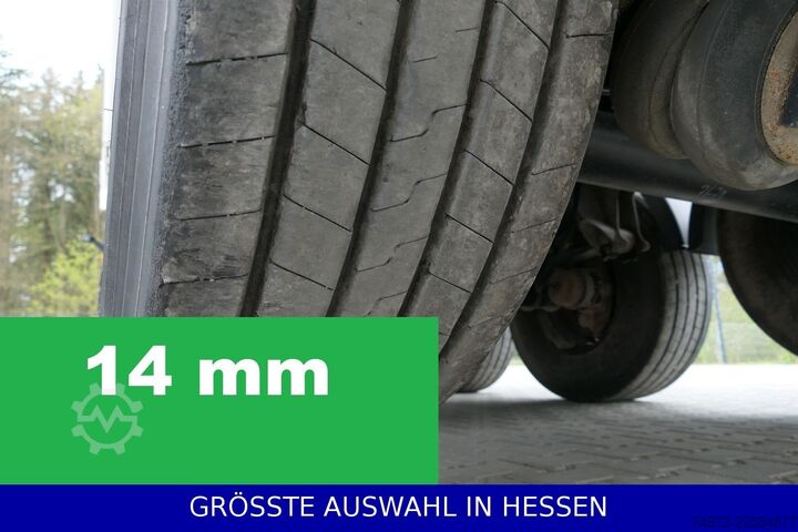 Tipper semitrailer SCHMITZ CARGOBULL Agrar 45m³ kurz+niedrig Türen+Klappe ¤515mtl.