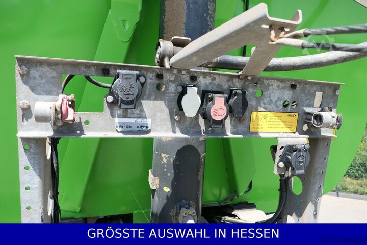 Tipper semitrailer SCHMITZ CARGOBULL Stahlmulde 25m³ el.Verdeck Thermo 2xLift ¤459.-m