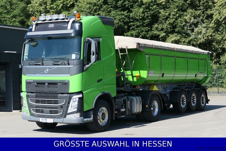 Tipper semitrailer SCHMITZ CARGOBULL Stahlmulde 25m³ el.Verdeck Thermo 2xLift ¤459.-m